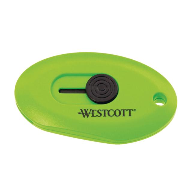 Cutter Westcott breloc cu lama ceramica retractabila automat