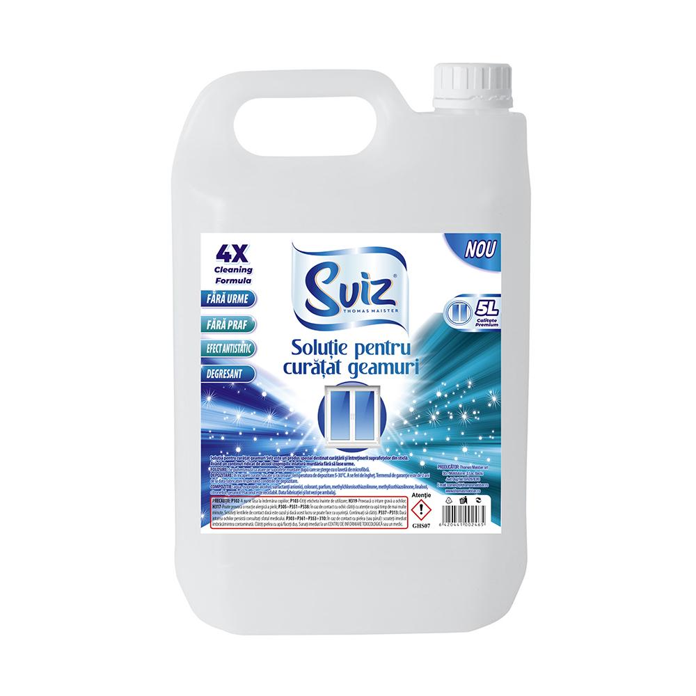 Detergent pentru spalat geamuri Glass Cleaner Thomas Maister, cu alcool, 5 litri