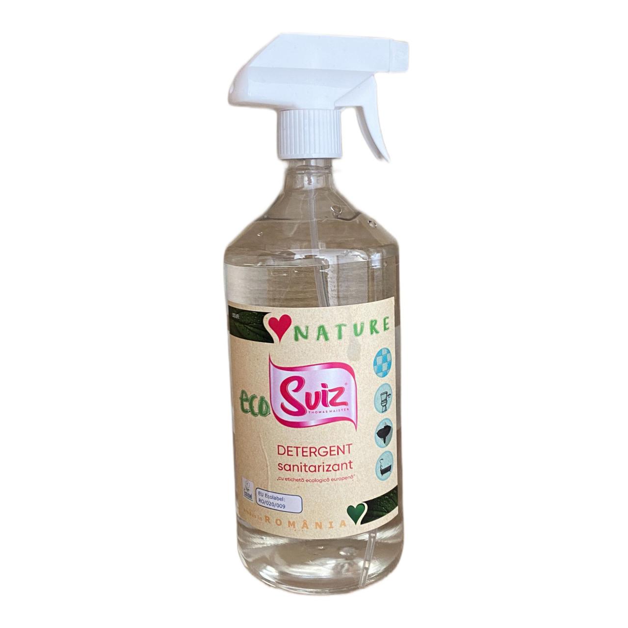 Detergent sanitizant pentru bai Ecosviz, 1 L