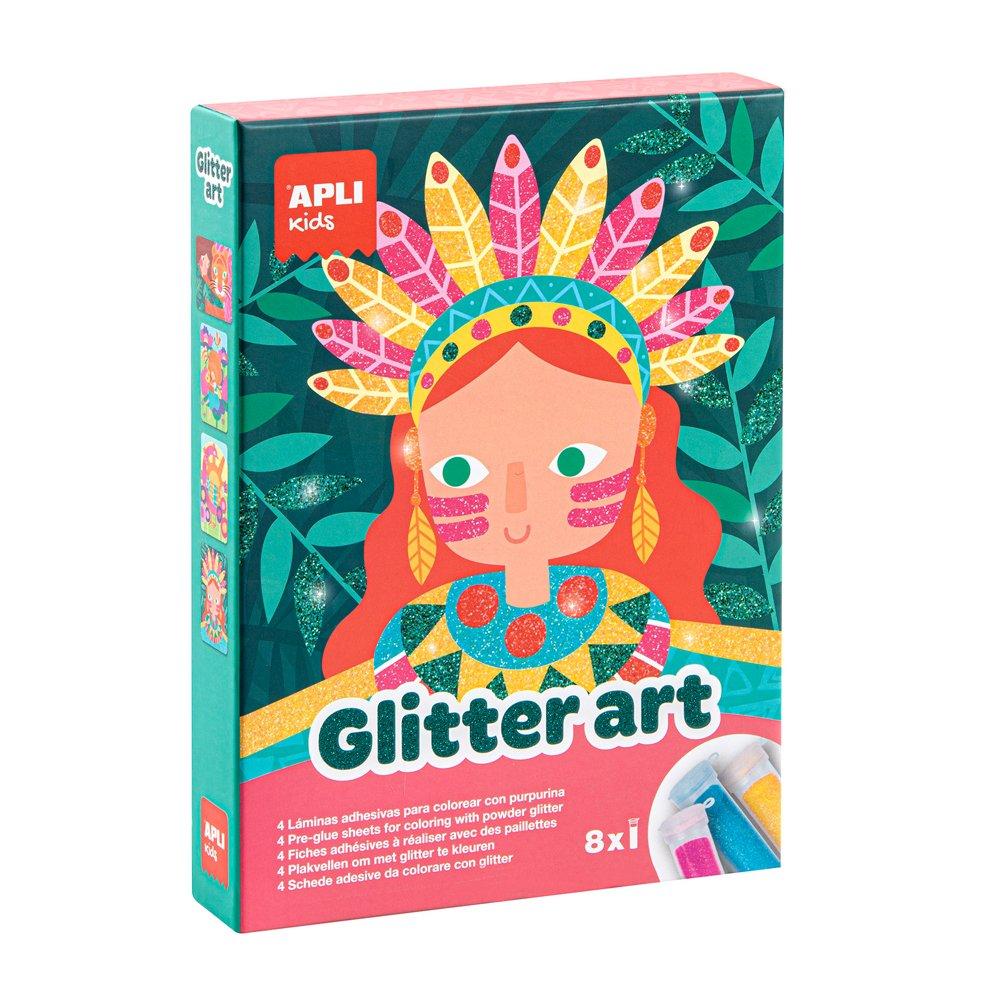 Joc Glitter Art, Apli, 4 desene