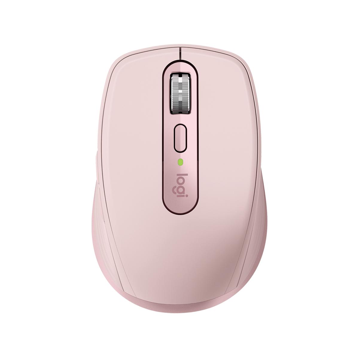 Mouse Wireless LOGITECH MX Anywhere 3, 4000 dpi, roz