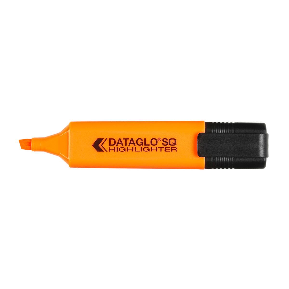 Textmarker Dataglo, corp dreptunghiular, varf 1-5 mm, portocaliu