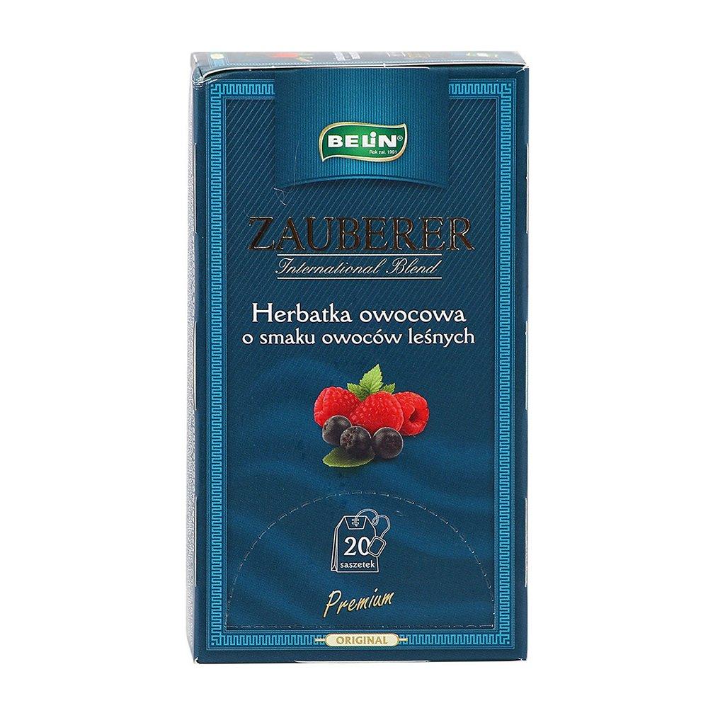 Ceai Belin ZAUBERER, fructe de padure, 20 pliculete/cutie