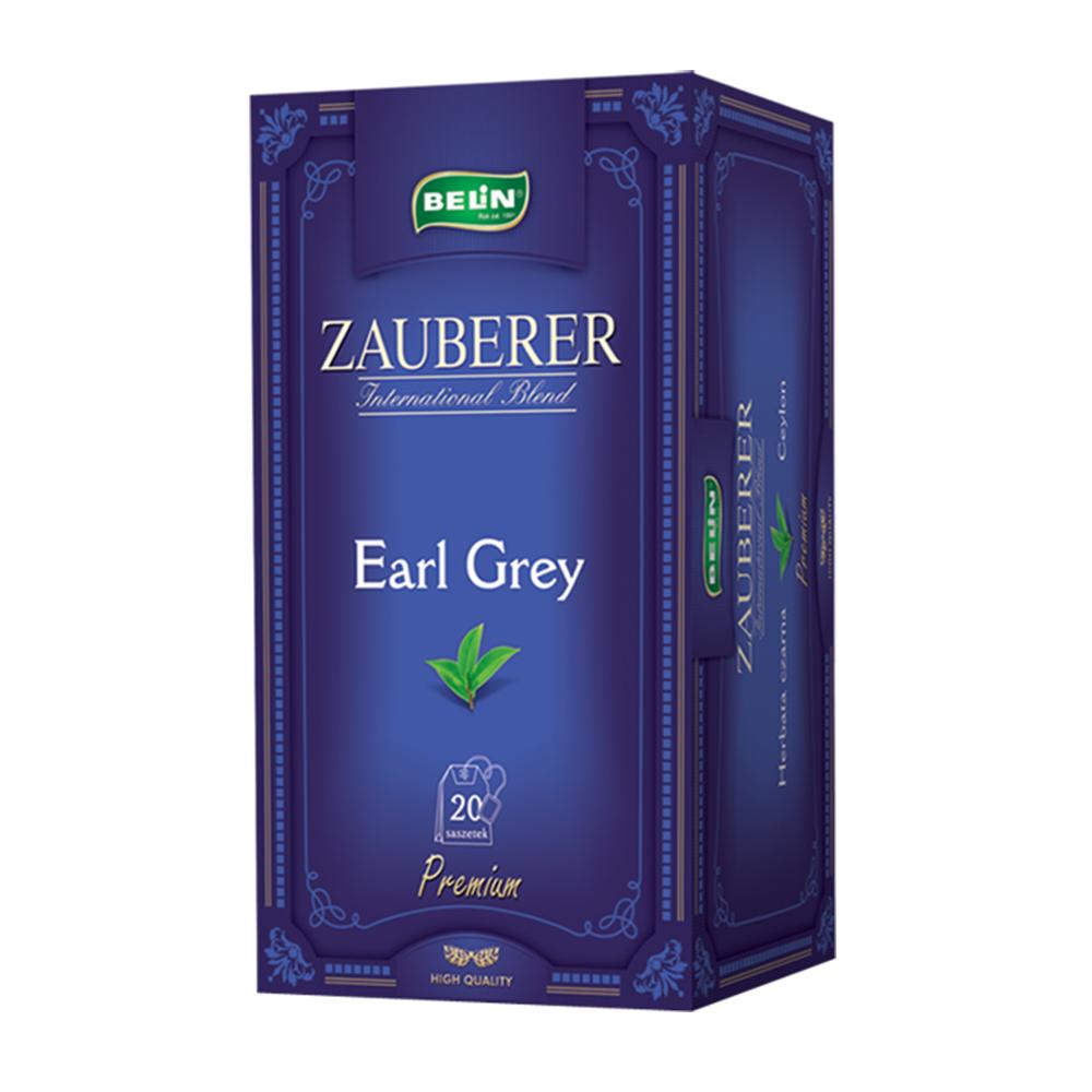 Ceai Belin ZAUBERER, Early Grey, 20 pliculete/cutie