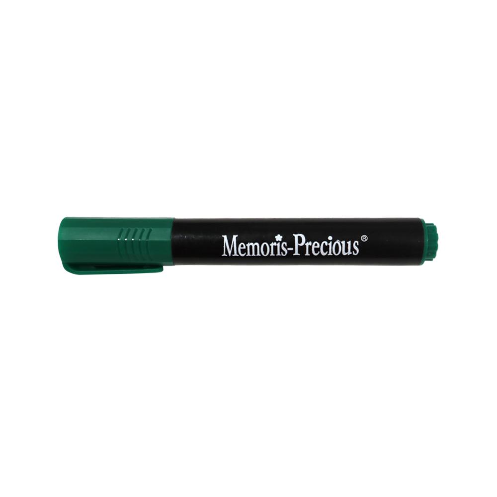 Marker permanent Memoris-Precious, varf tesit, 2-7 mm, verde