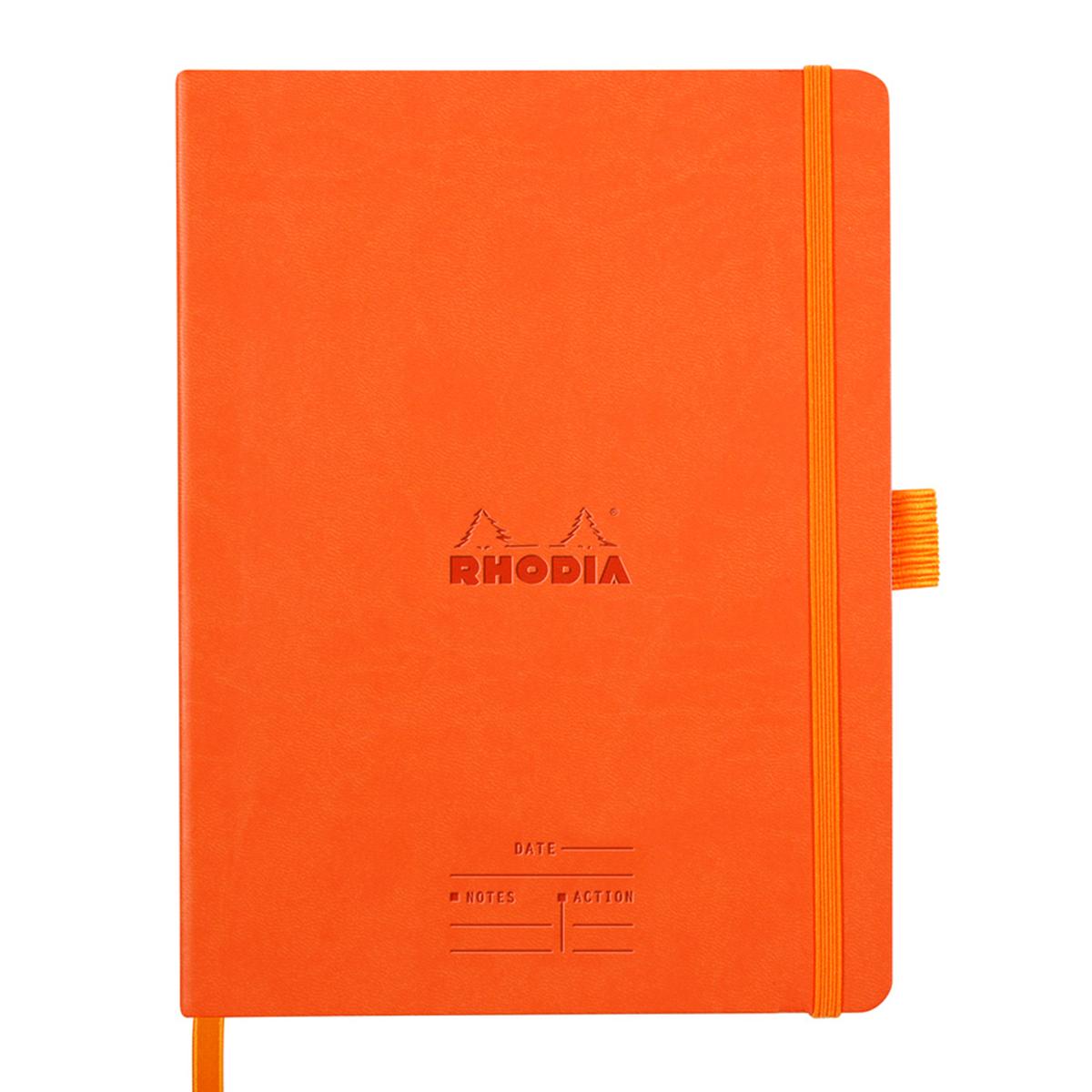 Meeting Book A5+ Rhodiarama, 80 file, tangerine