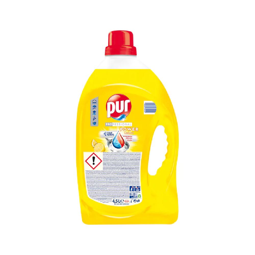 Detergent de vase Pur Power Lemon, 4.5L