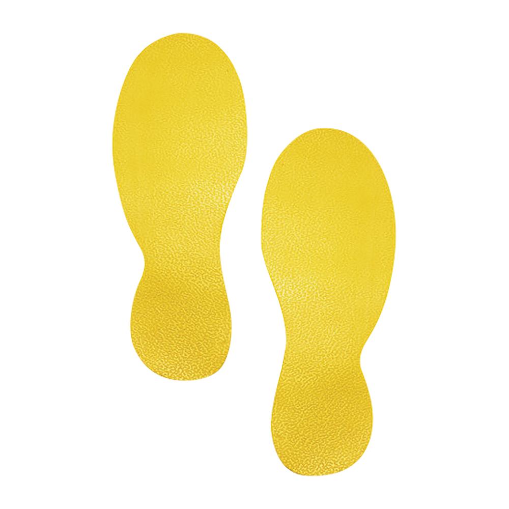 Marcaj pentru podea, format Pantof, 90 x 240 x 0.7 mm, 5 perechi/set