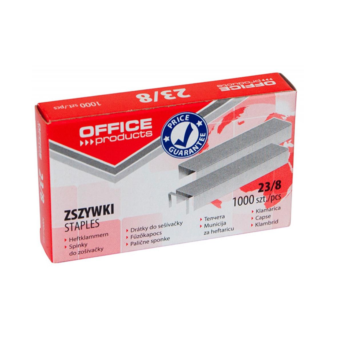 Capse Office Products 23/8, 1000 bucati/set