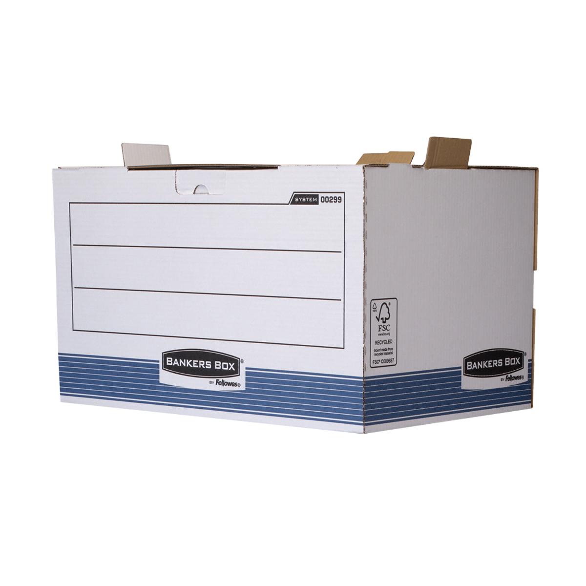 Container de arhivare cu deschidere frontala Fellowes, FastFold, 557x389x335 mm