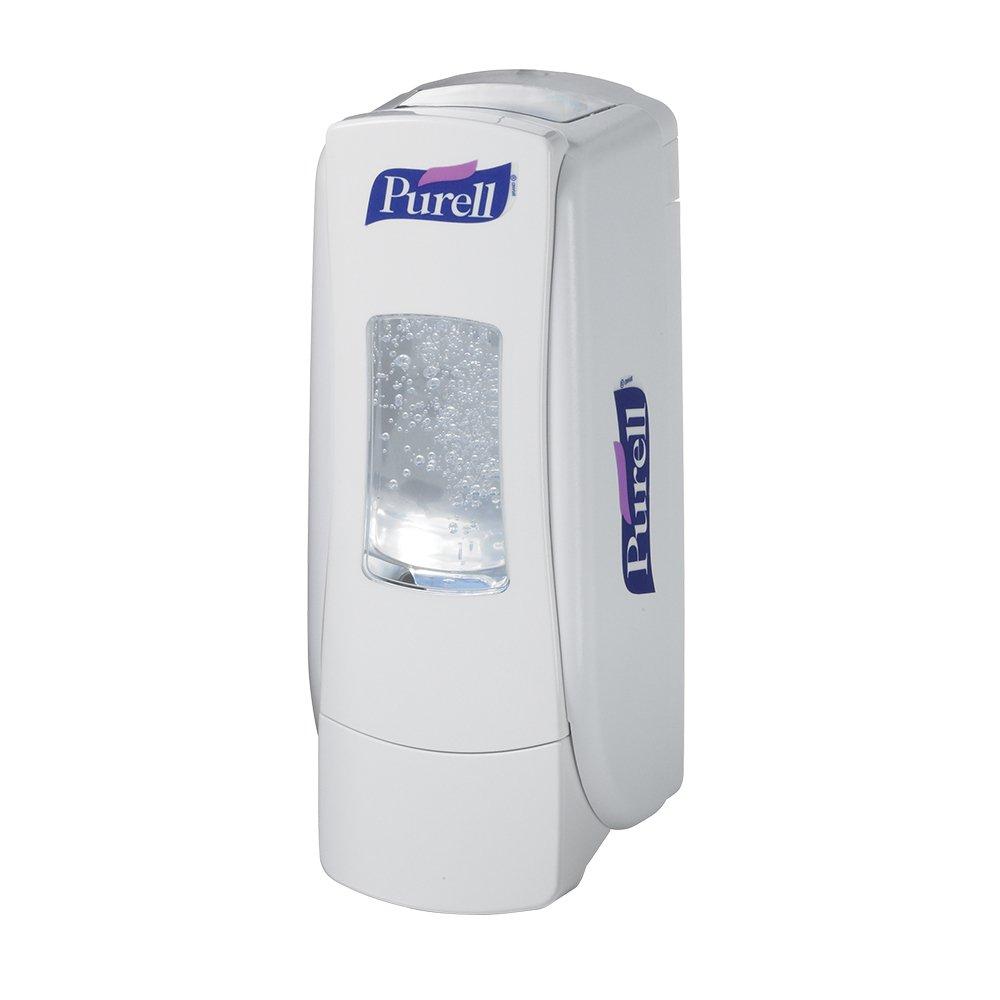 Dispenser Purell, ADX, manual, pentru gel dezinfectant, 700 ml, alb