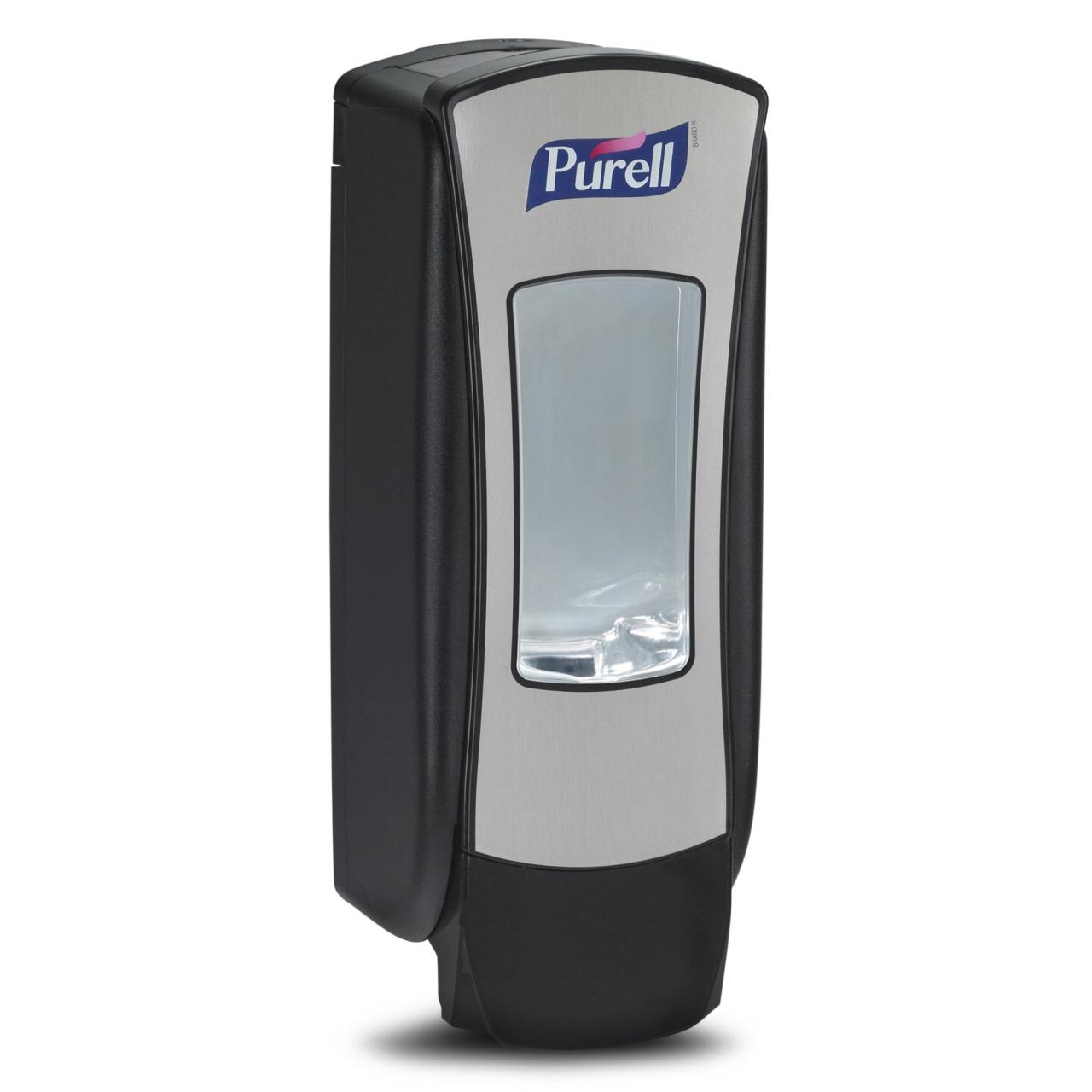 Dispenser Purell ADX 12, crom/negru, capacitate 1200 ml