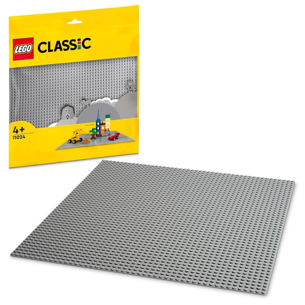LEGO Classic, Placa de baza gri, numar piese 1, varsta 4+