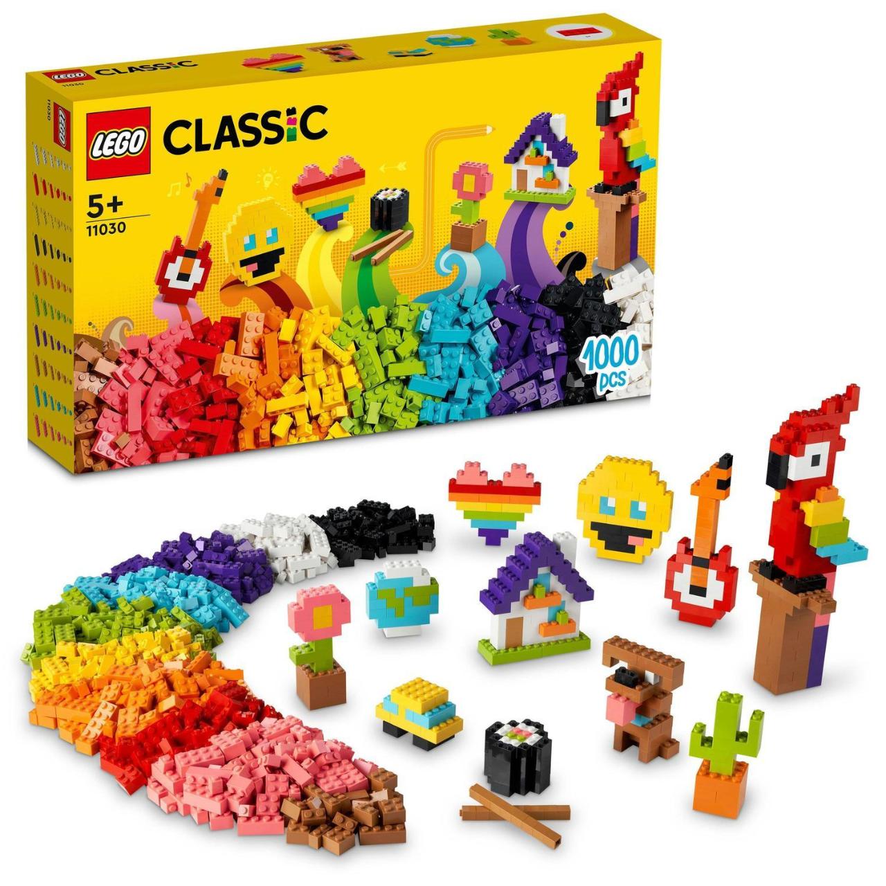 LEGO Classic, O multime de caramizi, numar piese 1000, varsta 5+
