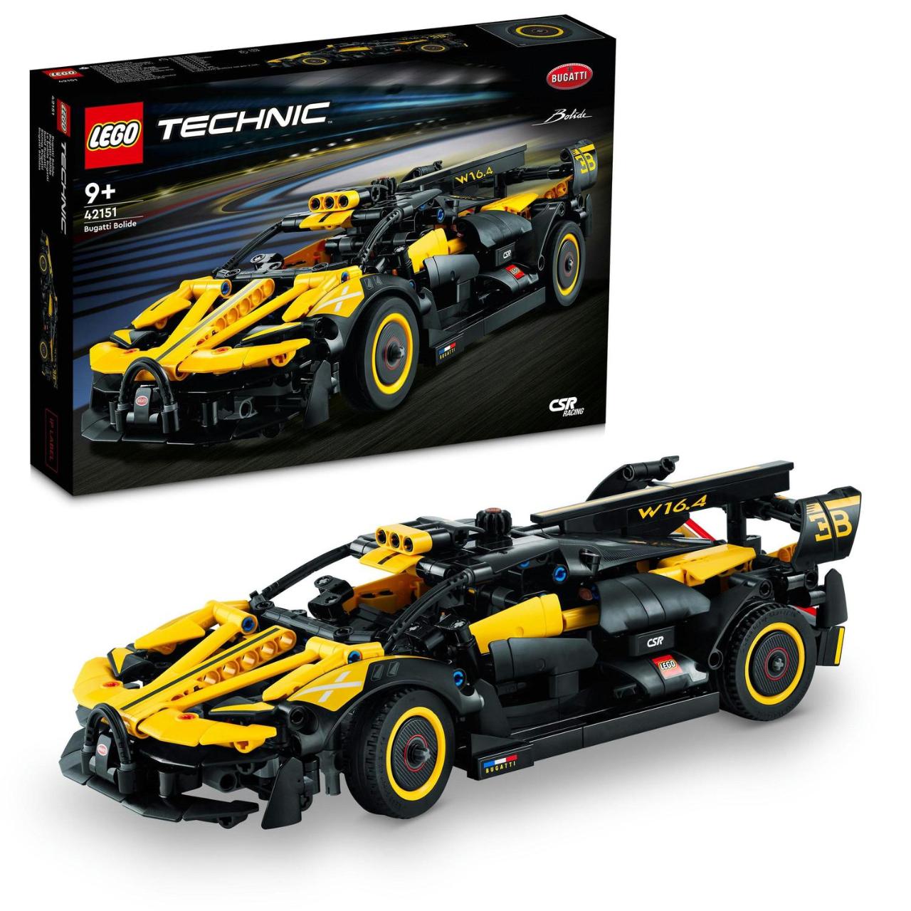 LEGO Technic, Bolid Bugatti, numar piese 905, varsta 9+