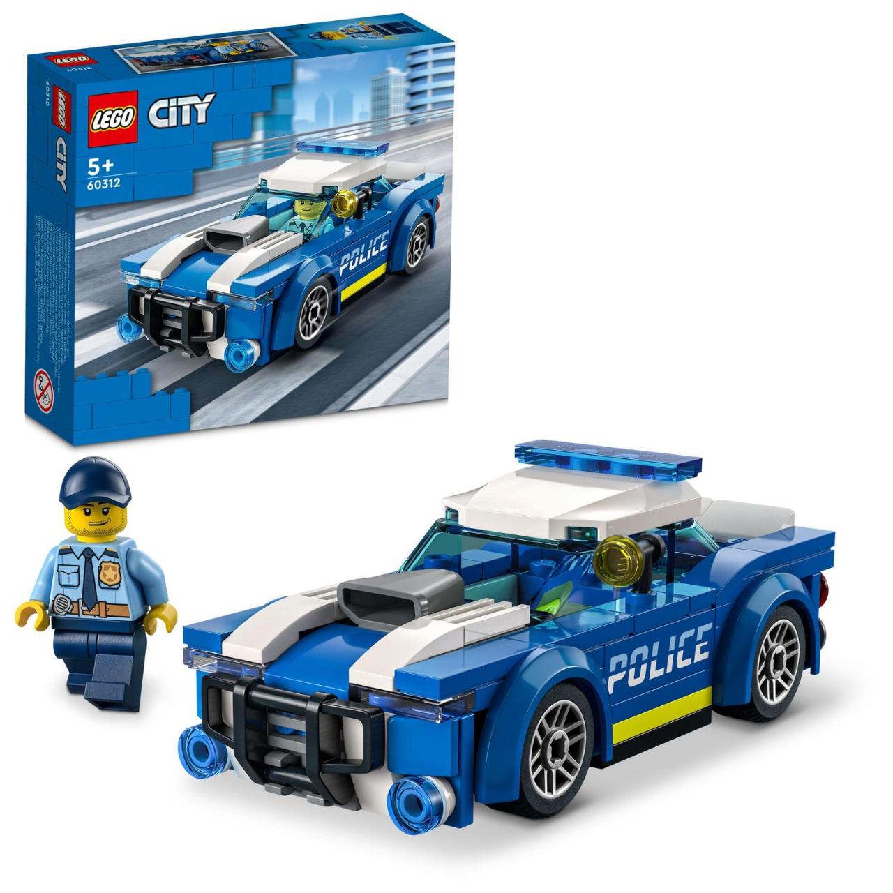 LEGO City, Masina de politie, numar piese 94, varsta 5+
