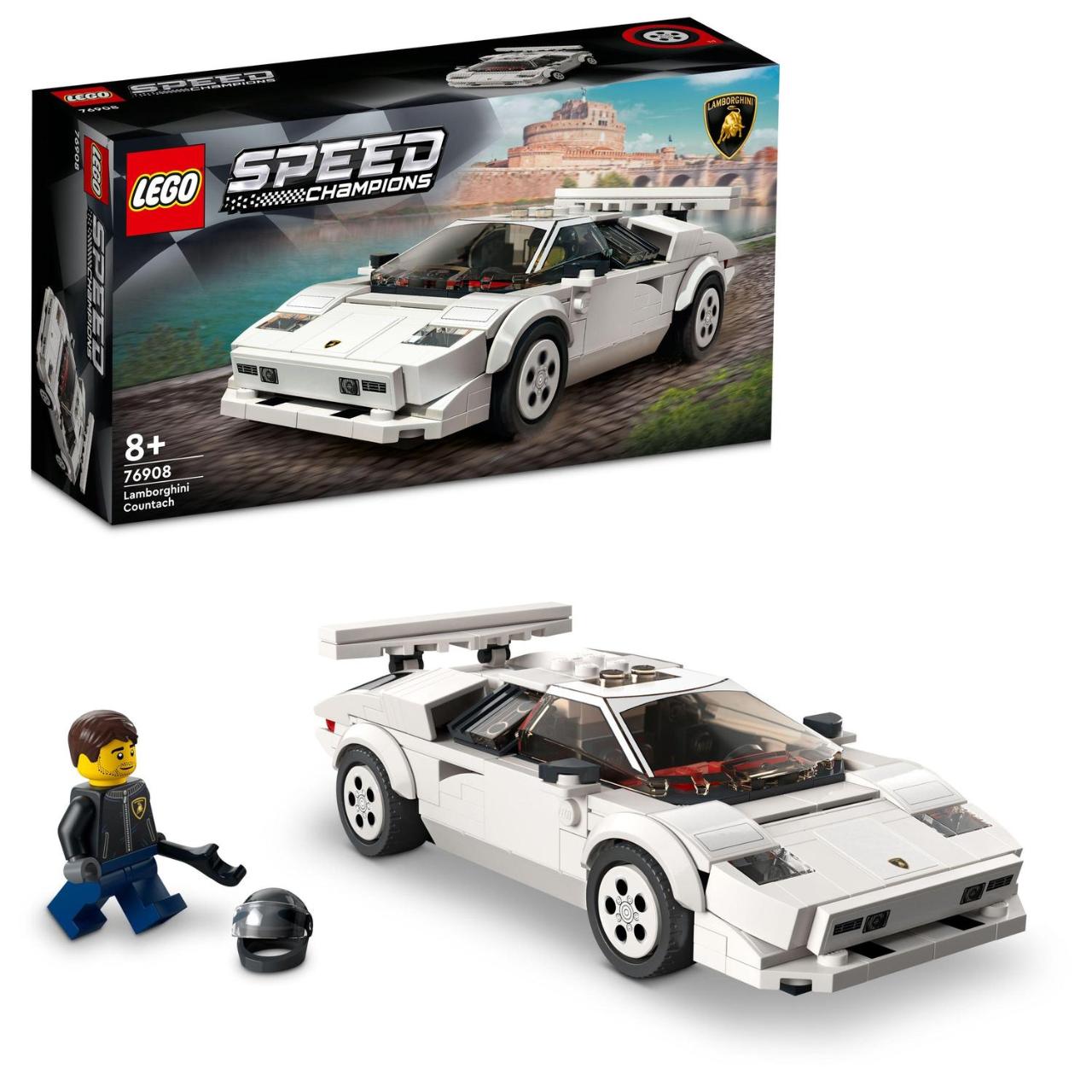 LEGO Speed, Champions Lamborghini Countach, numar piese 262, varsta 8+