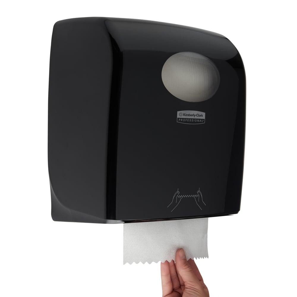 Dispenser KC Aquarius New Compact, negru pentru Scott Max