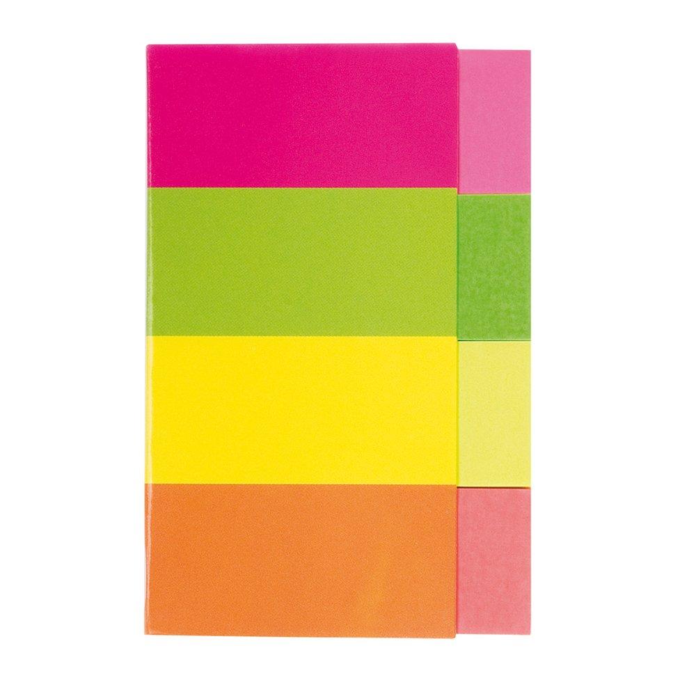 Index autoadeziv Kores, hartie, dimensiuni 20 x 50 mm, 4 culori x 50 file/culoare