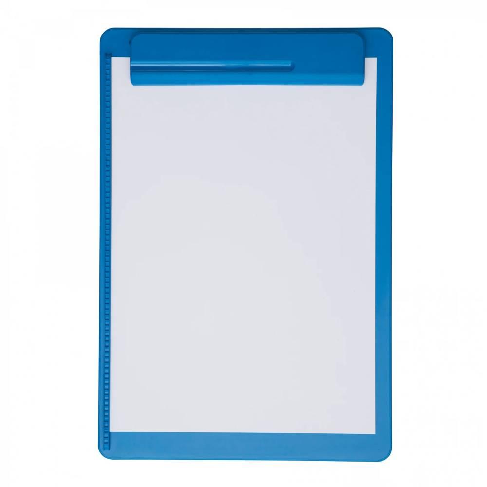 Clipboard simplu MAUL, din plastic reciclat, albastru
