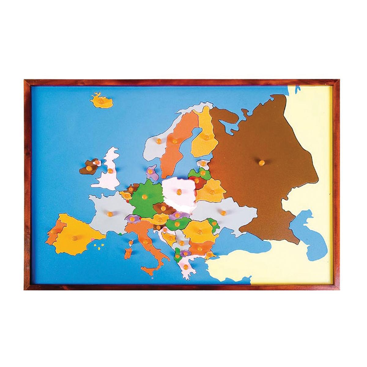 Puzzle harta Europei