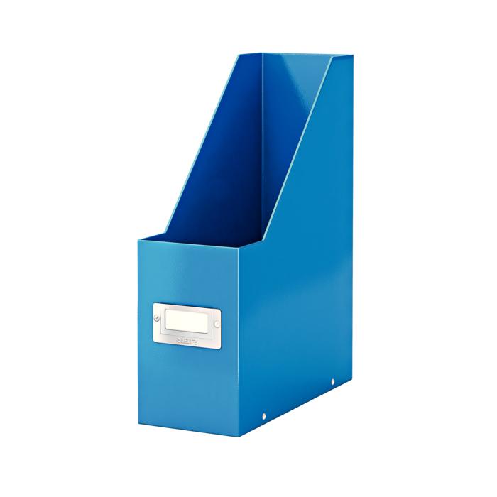 Suport vertical pentru documente, Leitz, Click and Store, albastru