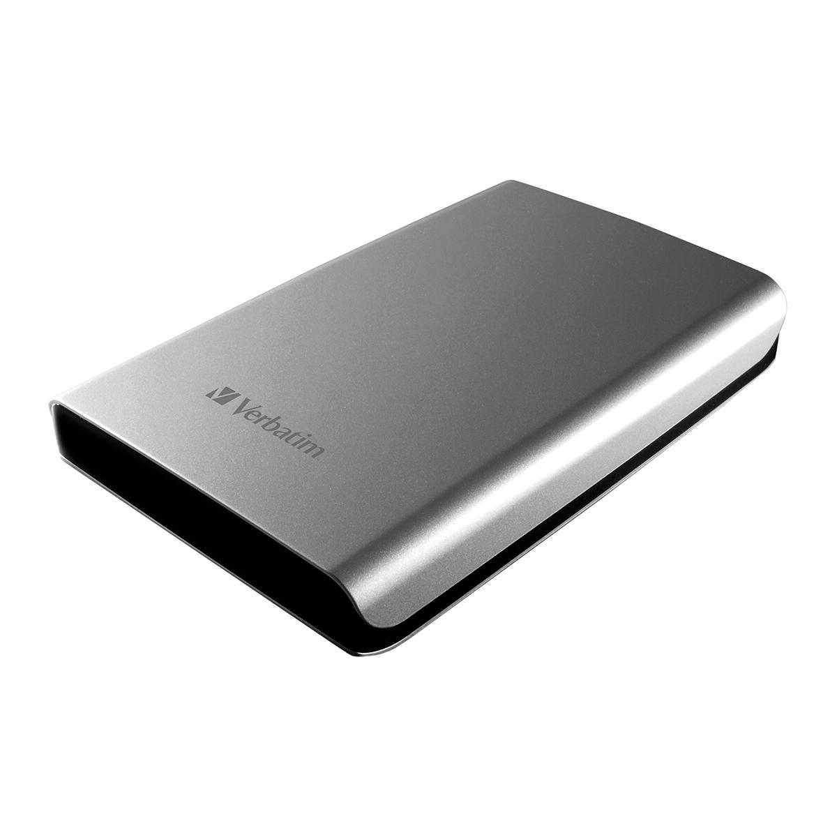 Hard disk extern SSD Verbatim, 480 GB, argintiu