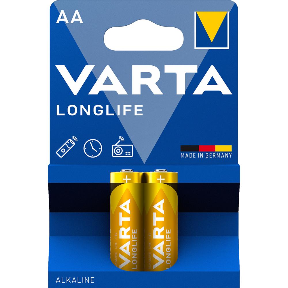 Baterii Varta Longlife Extra, LR6, 2 bucati/set
