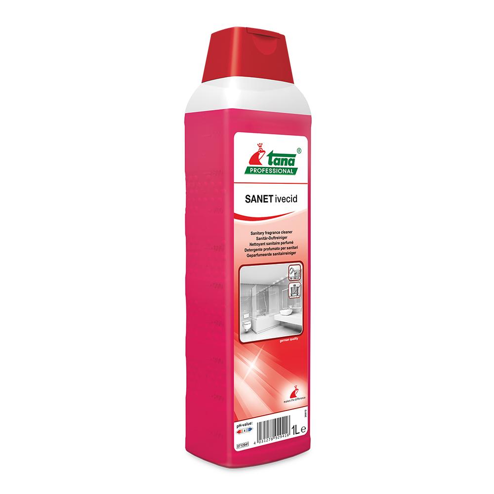 Detergent pentru spatii sanitare IVECID, 1 l