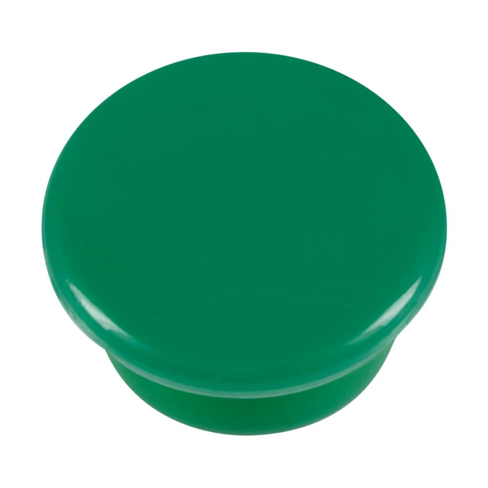 Set 10 magneti Westcott, d15 mm, verde, sustin 3/4 coli, 80g