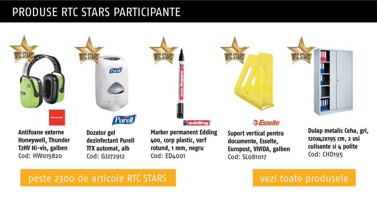 RTC STARS Produse participante