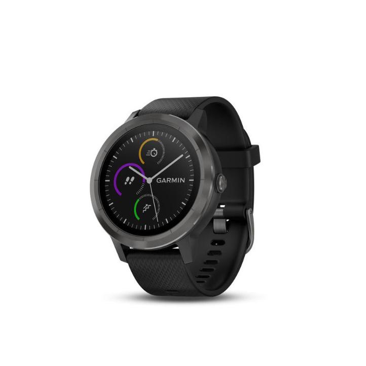 Ceas Smartwatch Garmin vivoactive 3, negru