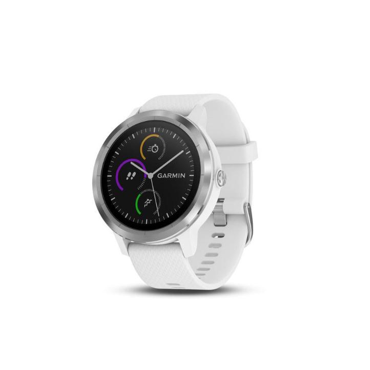 Ceas Smartwatch Garmin vivoactive 3, alb